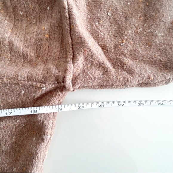 Ruby Moon Anthropologie Sweater Long Open Tweed Cardigan Women's M Side Slits - Picture 5 of 7